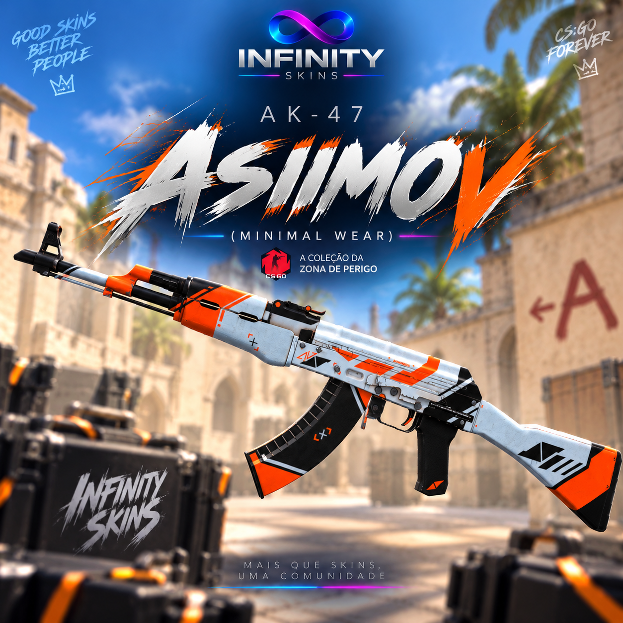 ★ AK-47 | Asiimov (Minimal Wear)