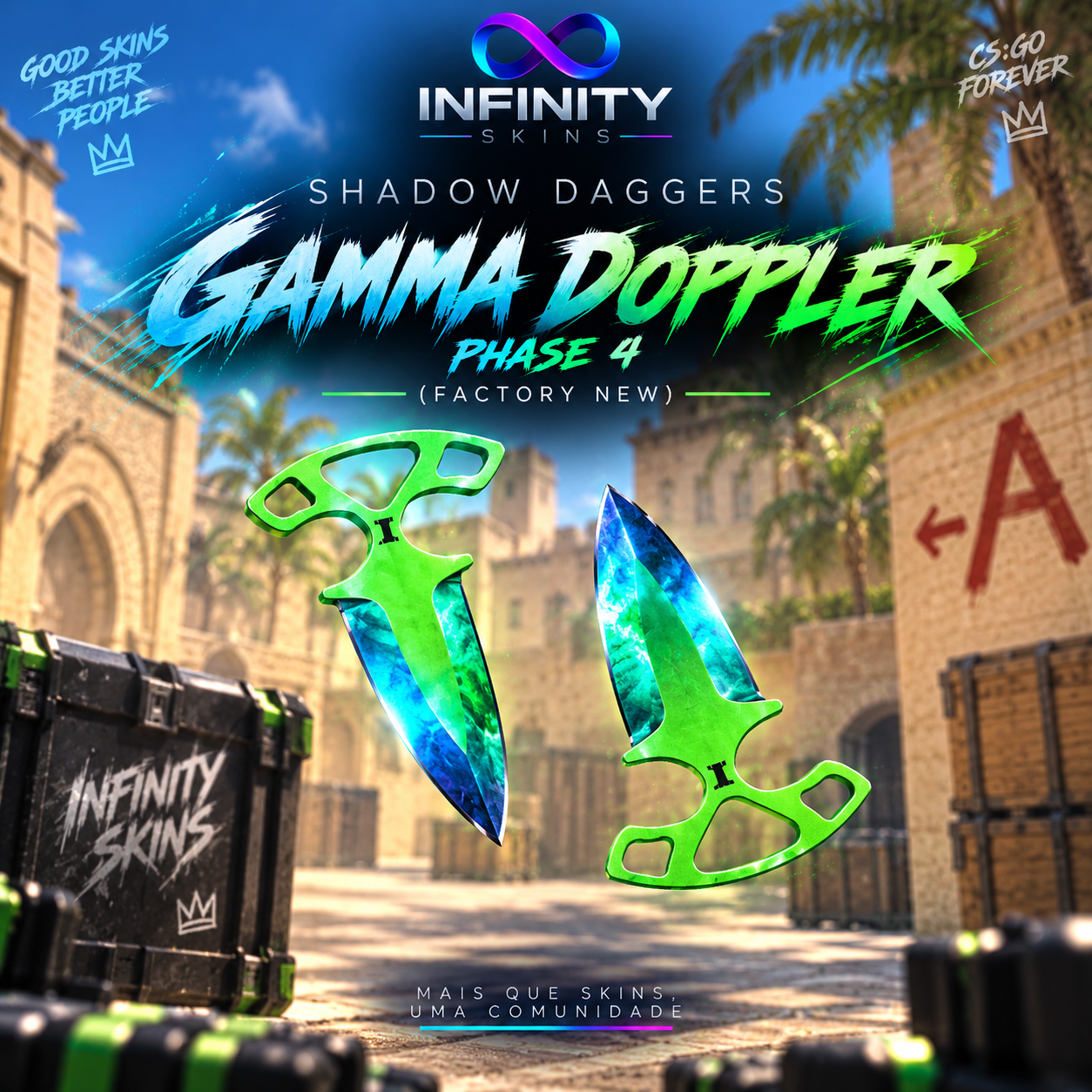 ★ Shadow Daggers | Gamma Doppler Phase 4